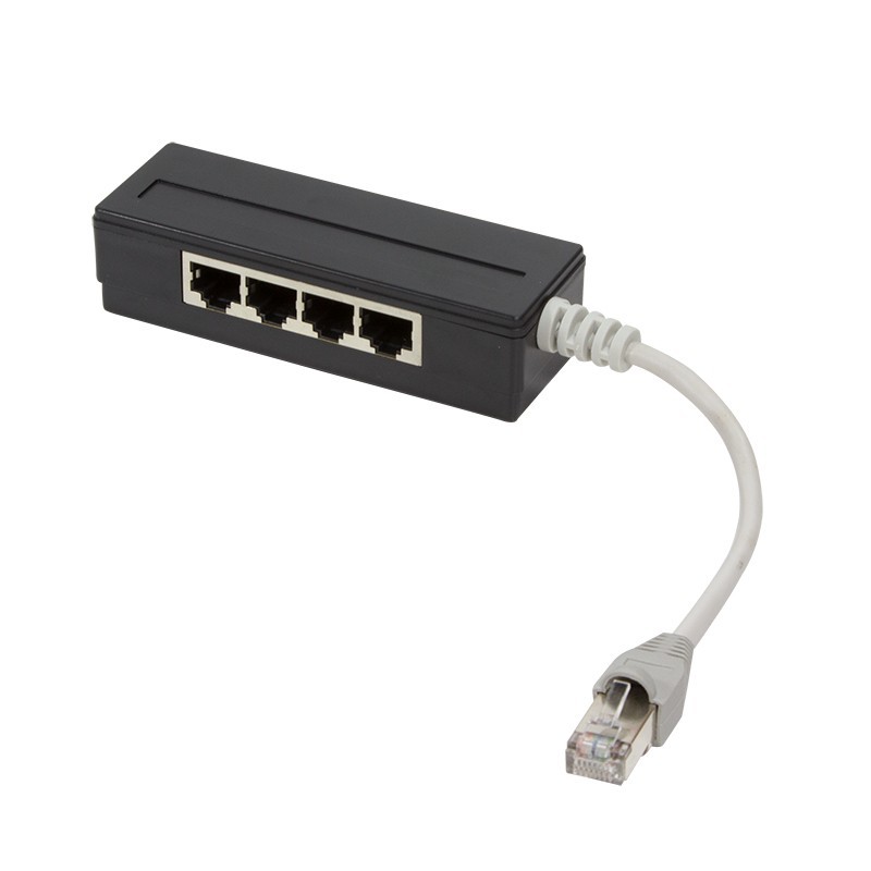 LogiLink Modular Adapter, 4 Port LogiLink Modular Adapter, 4 Port